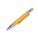 yellow CONSTRUCTION LILIPUT PEN - TROIKA מיני עט, עט של חברת טרויקה