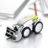 מחפרון שולחני -TROIKA EXCAVATOR DIGGER, מעמד לפתקיות וסיכות כסוף DESK ORGANIZER, מעמד לאבזירי משרד, מעמד מעוצב לכלי כתיבה, מעמד מעוצב לכלי כתיבה של טרויקה|