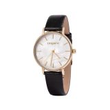 שעון יוקרתי לאישה - Ungaro Watch Paola Black, שעון אונגרו לאישה, שעון עם רצועת עור איכותית