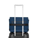 תיק צד למחשב נייד בצבע כחול - MOLESKINE METRO SLIM MESSENGER BAG, תיק צד מולסקין, תיק צד למסמכים, תיק צד למחשב נייד "13