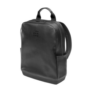 תיק גב שחור - CLASSIC BACKPACK MOLESKINE -מולסקין, תיק גב אלגנטי למחשב נייד 15 אינץ, תיק גב דמוי עור