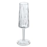 KOZIOL Superglas 100ml CLUB NO. 14 crystal clear -כוס שמפניה -קוזיאול, כוס בלתי שבירה