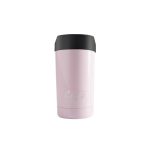Root 7 Travel Cup Millenial Pink, כוס תרמית - Root7 Travel Cup 350ml, Root7 כוס תרמית לדרך, כוס תרמית ללא BPA, כוס תרמית בצבע ורוד, כוס תרמית גדולה, כוס תרמית קרמית, כוס תרמית רוט 7