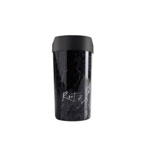 Root 7 Travel Cup black marble, כוס תרמית רוט 7, כוס תרמית ללא BPA, כוס תרמית מעוצבת