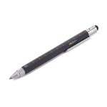 TROIKA Multitasking ballpoint pen _CONSTRUCTION_ BLACK עט טרויקה בצבע שחור, עט כדורי משוכלל