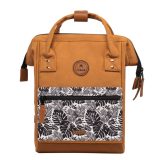 CABAIA ADVENTURER -SMALL- תיק קאביה חום, תיק קאביה עשוי חומרים ממוחזרים, תיק טבעוני למחשב נייד 10 אינץ