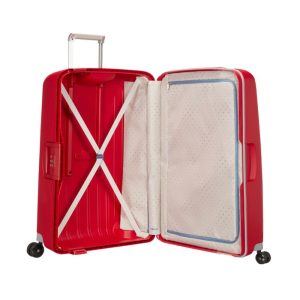 SAMSONITE S'CURE SPINNER -CRIMSON RED