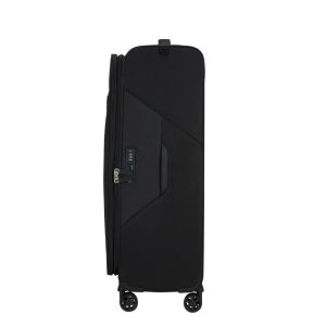 SAMSONITE LITEBEAM EXP - מזוודת סמסונייט מתרחבת, מזוודה שחורה 28 אינץ