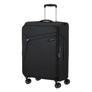 SAMSONITE LITEBEAM EXP - מזוודת סמסונייט מתרחבת 24 אינץ, מזוודה עשויה חומרים ממוחזרים