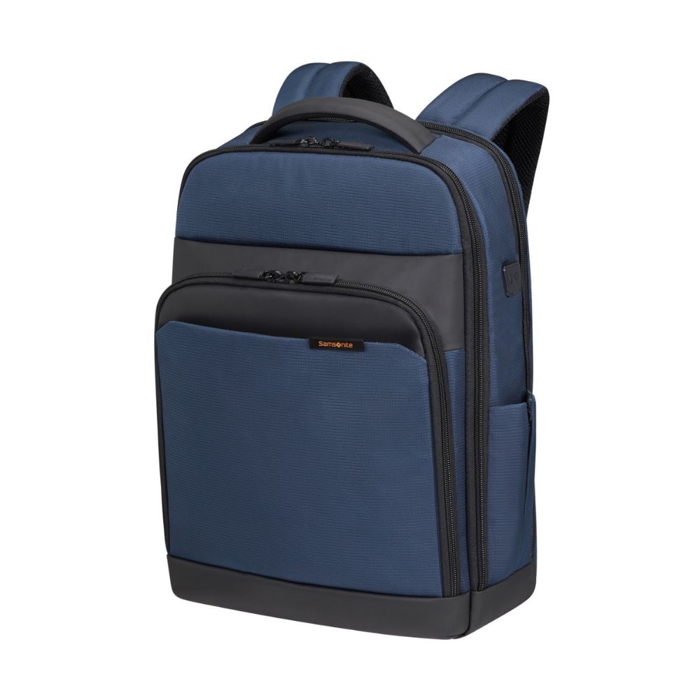 Samsonite Mysight 15.6" Laptop Backpack -תיק גב סמסונייט כחול, תיק גב עם יציאת USB, תיק גב כחול של סמסונייט, תיק גב ממותג, תיק גב לעובדים, סוואג לעסקים, תיק גב למחשב נייד