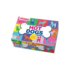 HOT DOGS - גרביים מעוצבים- יונייטד סוקס- unitedoddsocks, גרביים עם איור כלבים, גרביים מעוצבים למבוגרים, גרביים עם כלבים