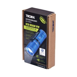 פנס מגנטי - TROIKA ECO BEAM VW - תרויקה, פנס עם חריטה של פולקסווגן, פנס עם תאורת LED לאור לבן וחזק במיוחד