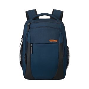 תיק גב למחשב נייד - AMERICAN TOURISTER URBAN GROOVE UG12 BLUE - אמריקאן טוריסטר, תיק גב למחשב נייד 15.6 אינץ', תיק גב כחול אמריקן טוריסטר, מתנה ממותגת לעובדים