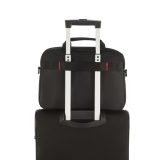 Samsonite GuardIT 2.0 -תיק צד למחשב נייד בצבע שחור 15 אינץ -סמסוניית, סוואג לעסקים, מתנה ממותגת לעובדים, תיק למנהלים