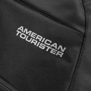 AMERICAN TOURISTER URBAN GROOVE BLACK BACKPACK תיק גב למחשב "15.6 - אמריקאן טוריסטר, תיק גב מעוצב למחשב נייד, מתנה לעובדים, מתנה ממותגת לעובדים, תיק גב מרופד, תיק גב שחור איכותי, תיק גב למחשב נייד אמריקן טוריסטר