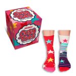 COSY TOES - גרביים מעוצבים עם כוכבים- ODD SOCKS