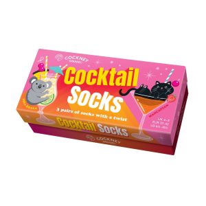 גרביים מעוצבות - COCKTAIL - ODD SOCKS - גרביים צבעוניות, גרביים למבוגרים, גרביים באיור קוקטיילים