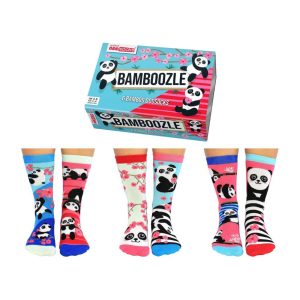 גרביים עם איור פנדות - ODD SOCKS, גרביים מעוצבות למובגרים, גרביי אוד סוקס, גרביים מיוחדים