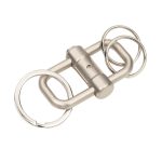 מחזיק מפתחות חכם עם שלושה חישוקים ונעילה בלחיצה