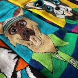 ⁦GO MUTTS SOCKS- Oddsocks-לכל האוהבי כלבים⁩ – תמונה ⁦4⁩