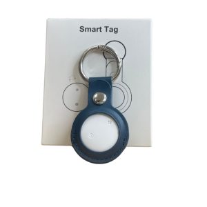 איתור , air tag , אייפון , apple , תג מעקב בצבע כחול תואם Apple AirTag – מתאים לנסיעות, עבודה או שימוש יומיומי