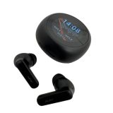 אוזניות Bluetooth Layback עם מארז טעינה חכם ומסך מגע