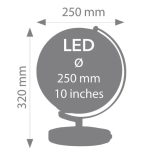 ⁦globe TERRA LIGHT-TROIKA⁩ – תמונה ⁦3⁩